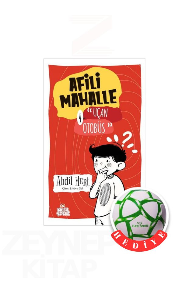 Afili Mahalle 4 Uçan Otobüs (Futbol Topu Hediyeli)