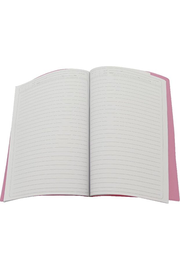 Notebook B5 60 SheetsLinedPink - 3