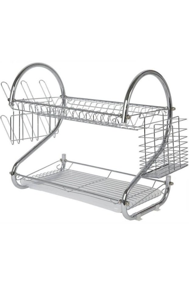 Two-Tier Dish Drainer