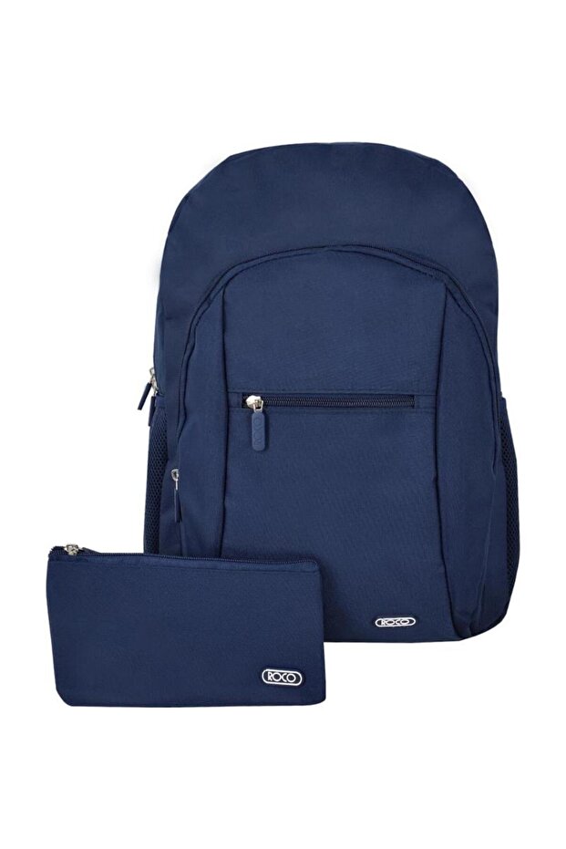 حقيبة ظهر كلاسيكية أساسية مع ملحق - 2