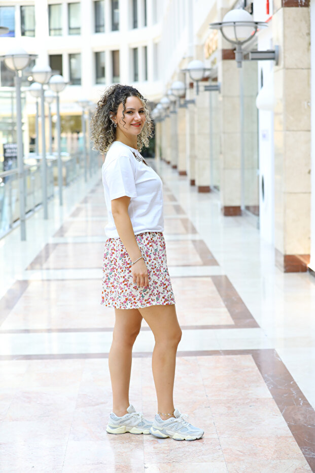 KADIN SALAŞ VİSKON ŞORT - 3