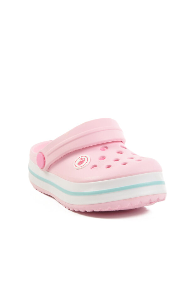 Pink Children's Sabo Slippers Twg 214 P