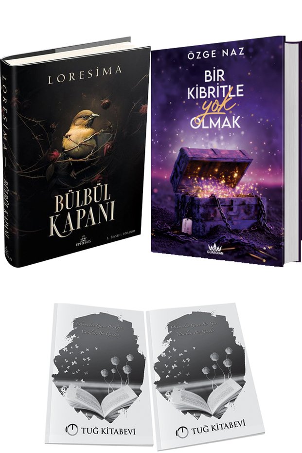 Bülbül Kapanı 1 Ciltli ve Bir Kibritle Yok Olmak 3 Ciltli + Hediyeli