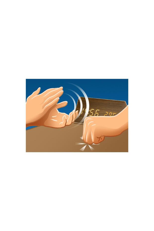 Ceas deșteptător digital cu LED - 2