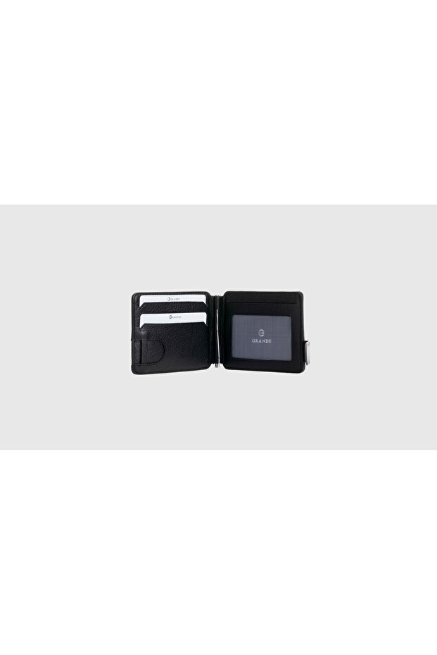Black Men's Card Holder 711 Card Holder