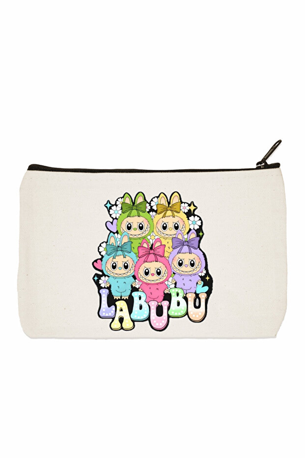Labubu 2 Printed Makeup Bag - 1