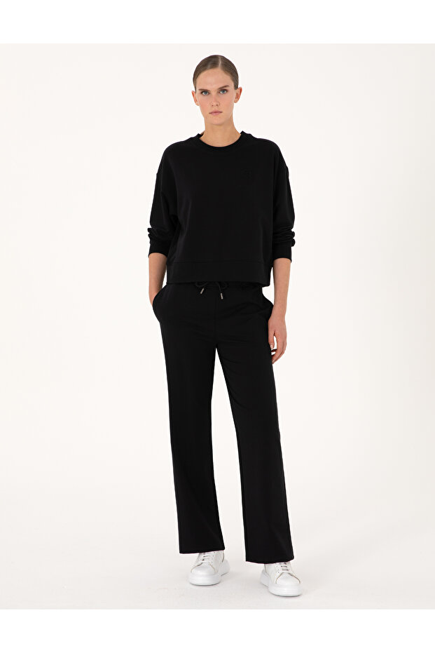 Black Loose Fit Sweatpants 50314964-Vr046