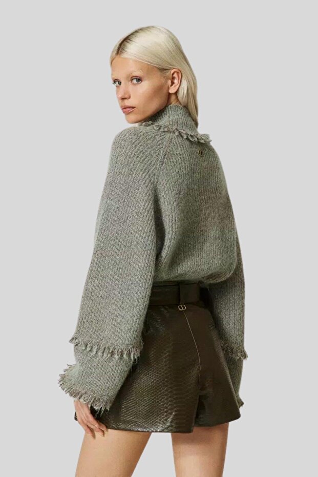 Kadın Şort Yeşil - 3