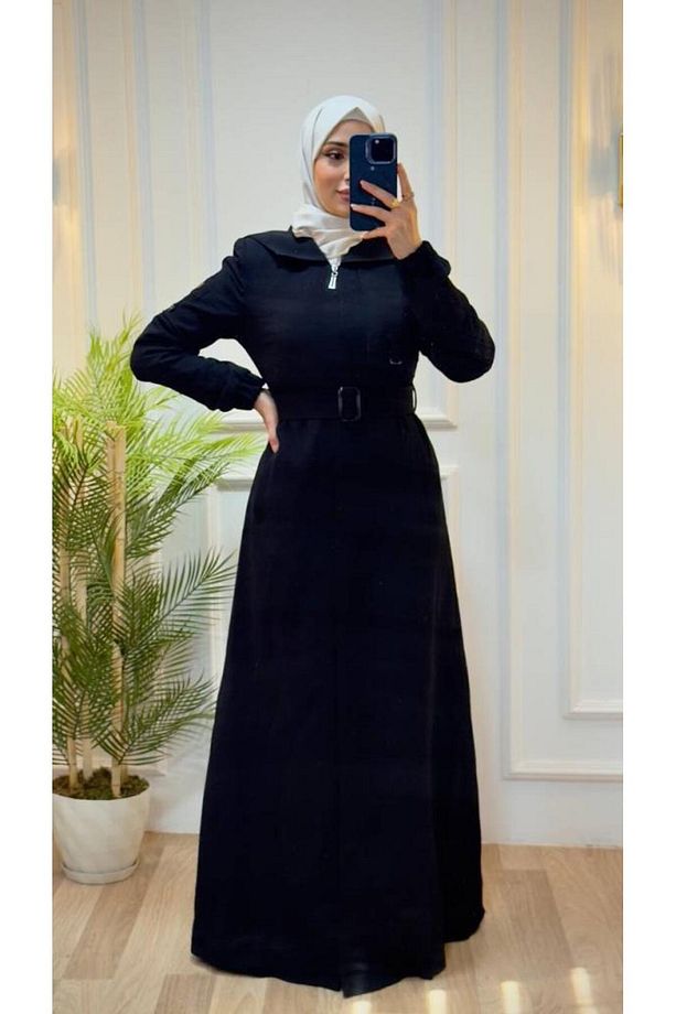 kadın yazlık uzun mont astarlı şık ve rahat model M0034 - 4