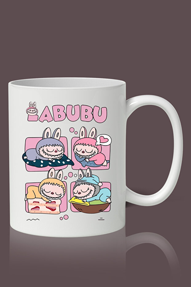 Labubu Baskılı Kupa Bardak - 1
