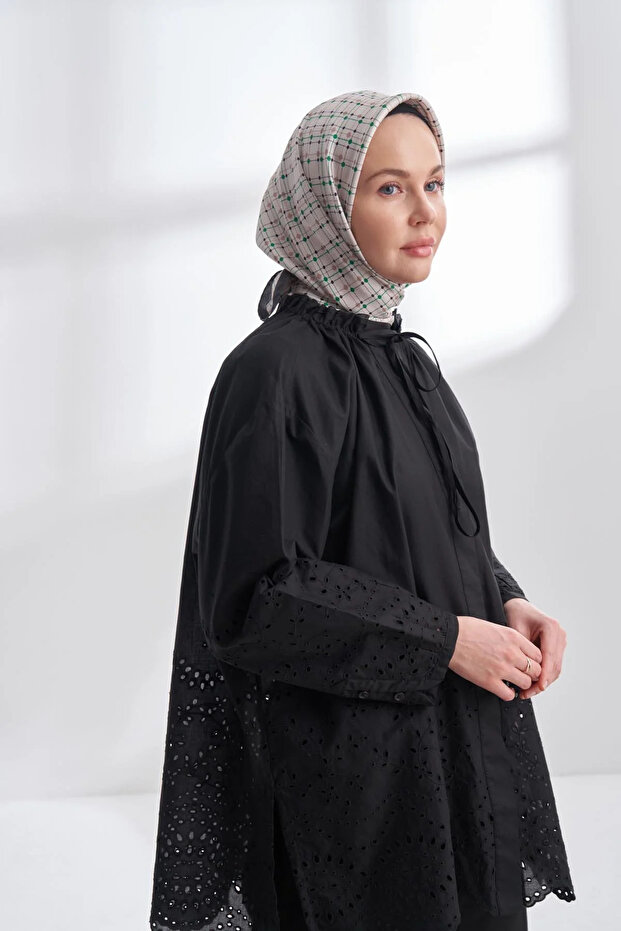 Orbis Pattern Twi̇ll Silk Scarf - 4306-930 - 3