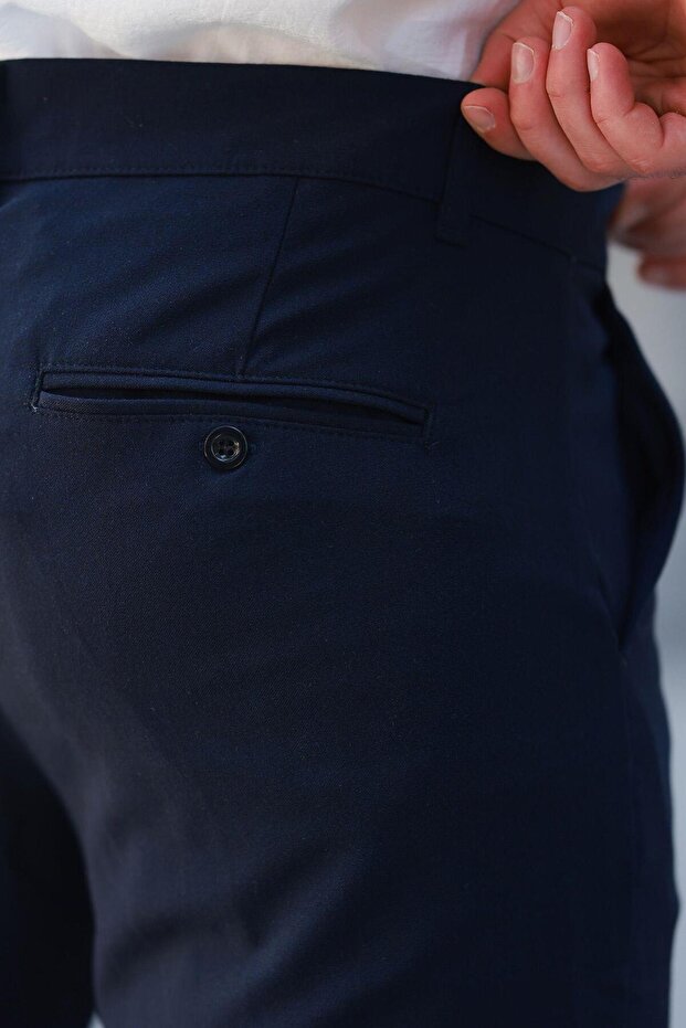 Lacivert Basic Erkek Pantolon E6576 - 6