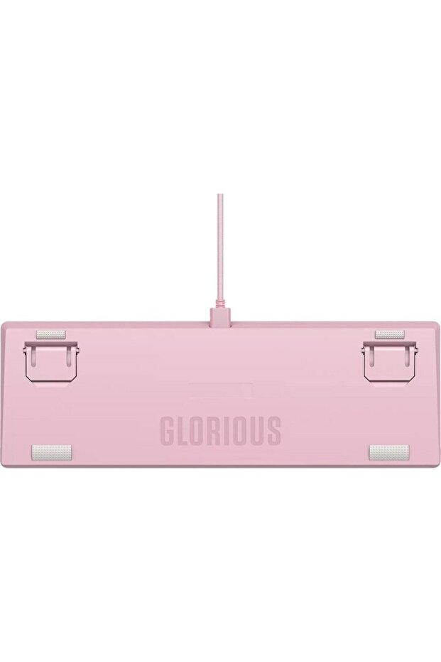 Gaming Mechanical Keyboard GMMK 2 Compact RGB, USB-C, Fox Linear Switch, US Layout Pink - 3