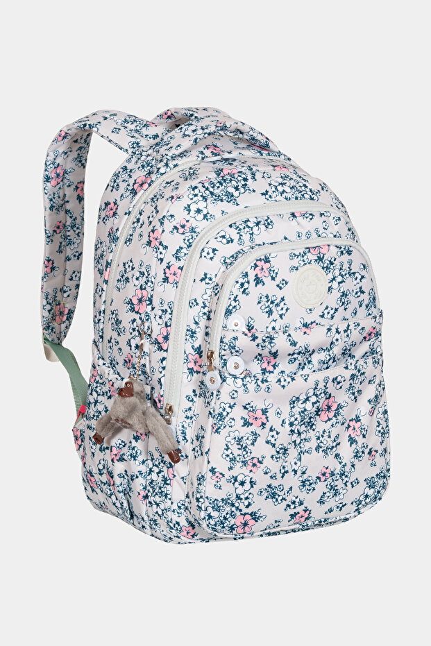 My Polo Durable Unisex School Backpack with Crinkil Toy