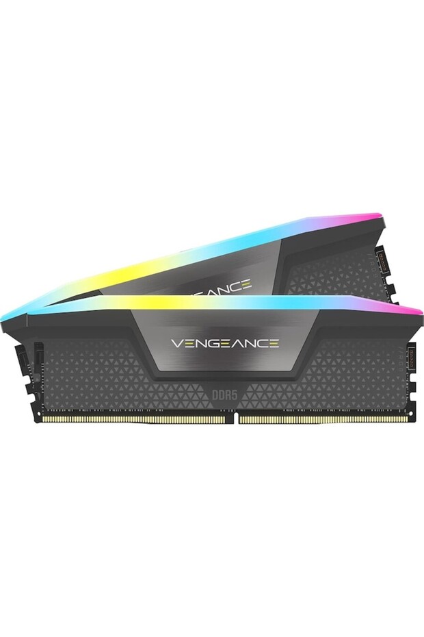 Memorie Vengeance RGB 32GB, DDR5, 6000MHz, CL28, Kit dual-channel 2x16GB, XMP&EXPO, Negru - 2