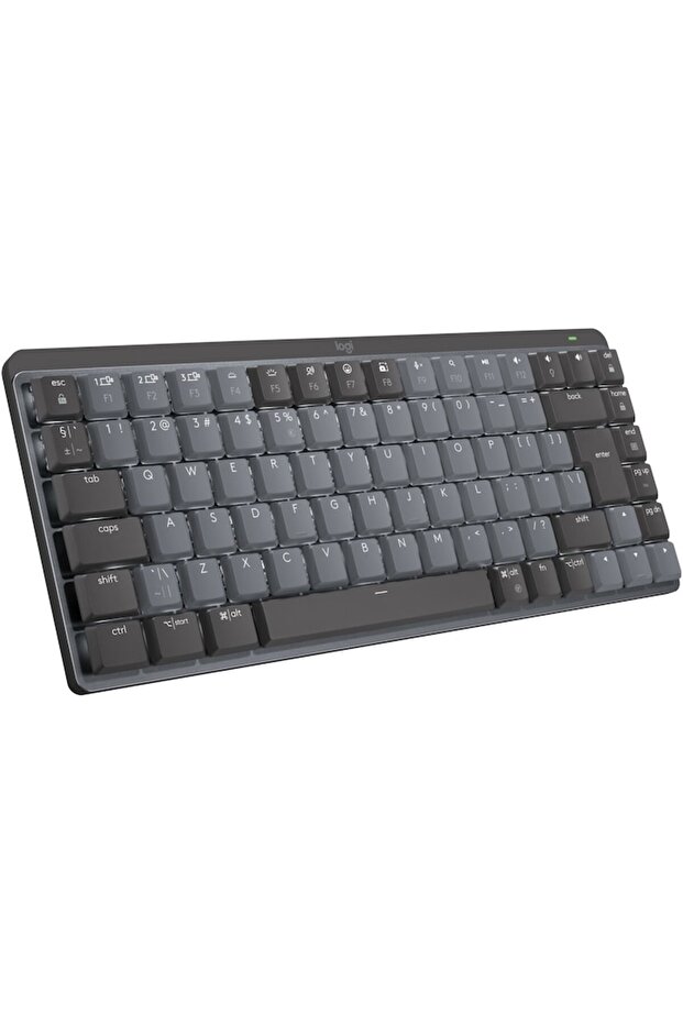 Wireless Keyboard MX Mechanical Performance Mini, Illuminated, Silent, USB, BT, US INT, Bla - 3