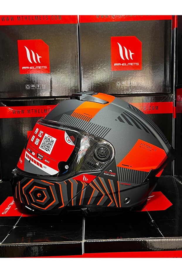 Helmets Atom 2 SV Strange C4 Çene açılır kask - 2