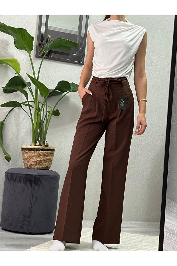 Kadın Dik Yaka Drapeli Bluz - 2