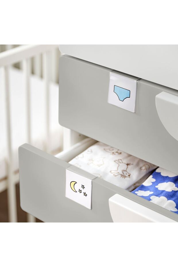 ملصق الغطاء، منقوش، 5 قطع - 1