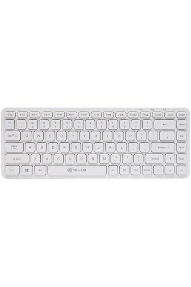 Wireless Keyboard, Mini, White - 1