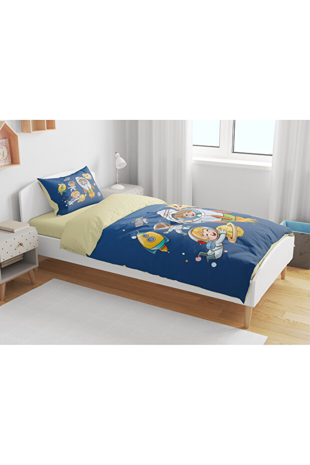 مجموعة مفروشات رقمية ثلاثية الأبعاد ذات طابع Spacenev لشخص واحد - 2