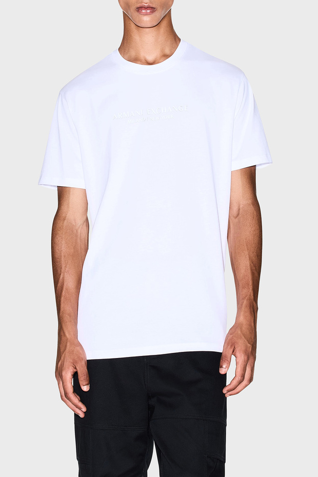 Logo Printed Cotton Regular Fit Crew Neck t Shirt Men t Shirt Xm001280 Af1036