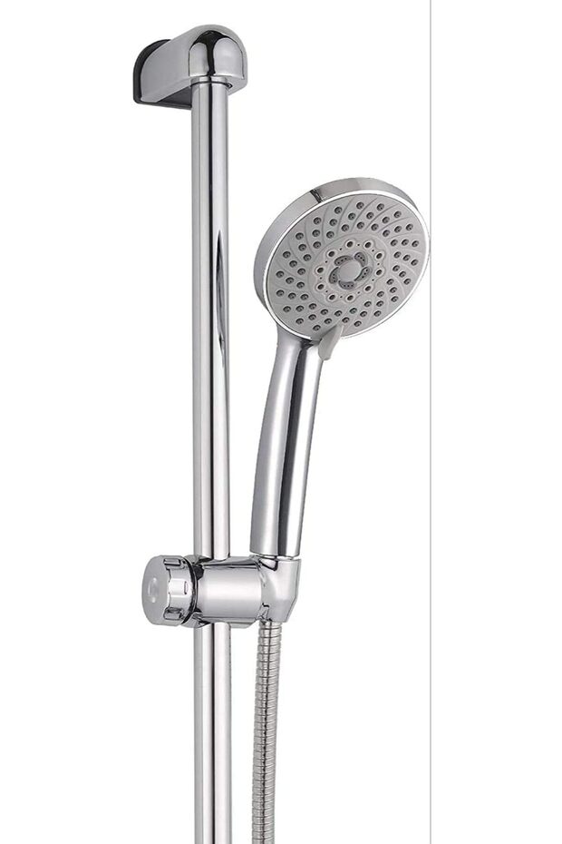 Hand Shower Stainless Steel Complete Set with Stand