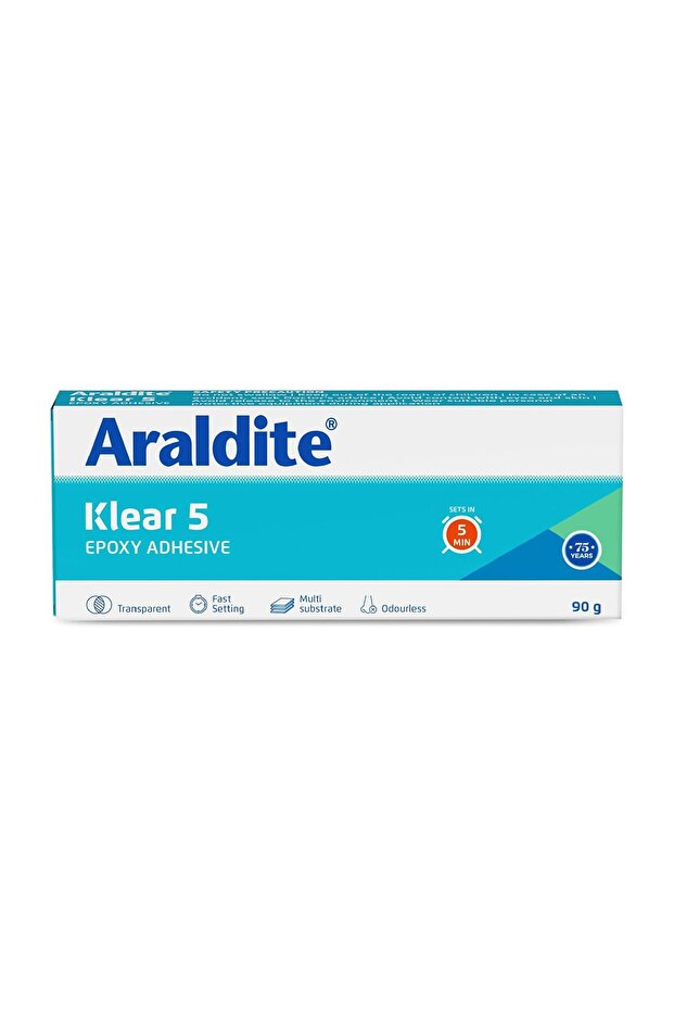 KLEAR 90g (5 minute transparent epoxy adhesive)