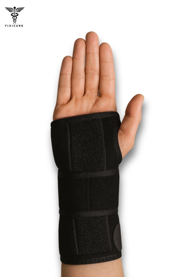 Hand Wrist Brace Metal Supported - Carpal Tunnel Syndrome - Bidirectional Hand Wrist Brace