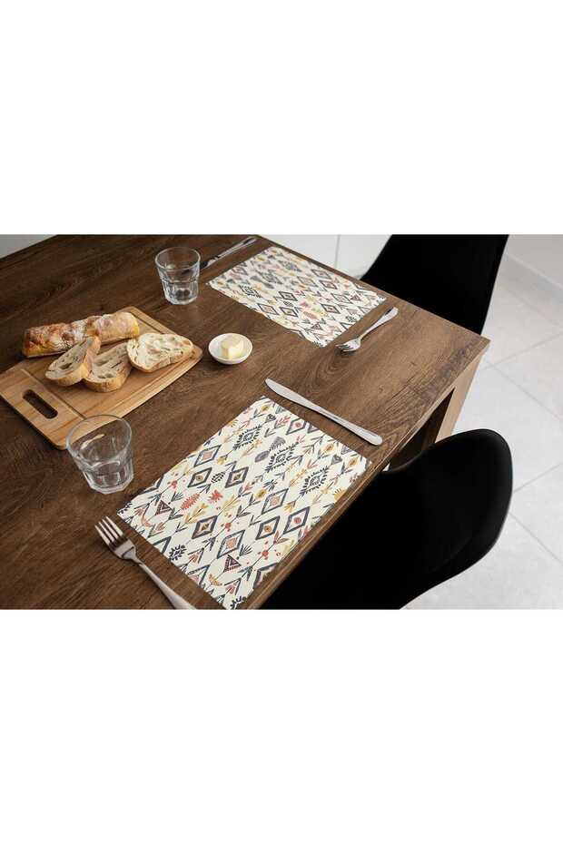 Patterned Water Resistant Polyester Table Mat - 2