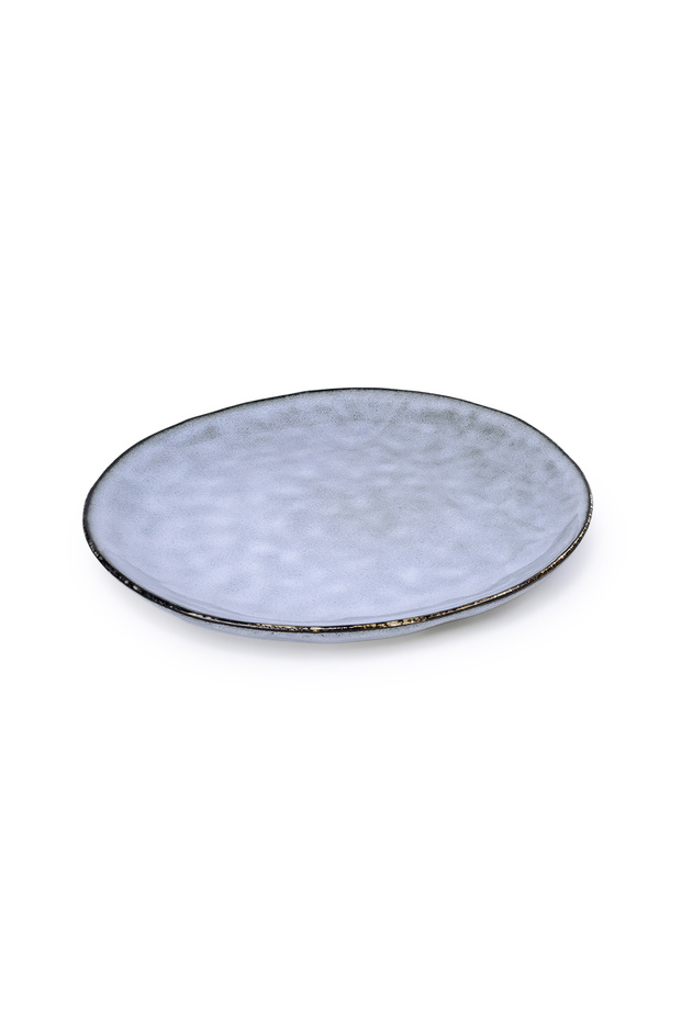 Alura Stoneware Side Plate - 20cm, Blue (Set of 1)