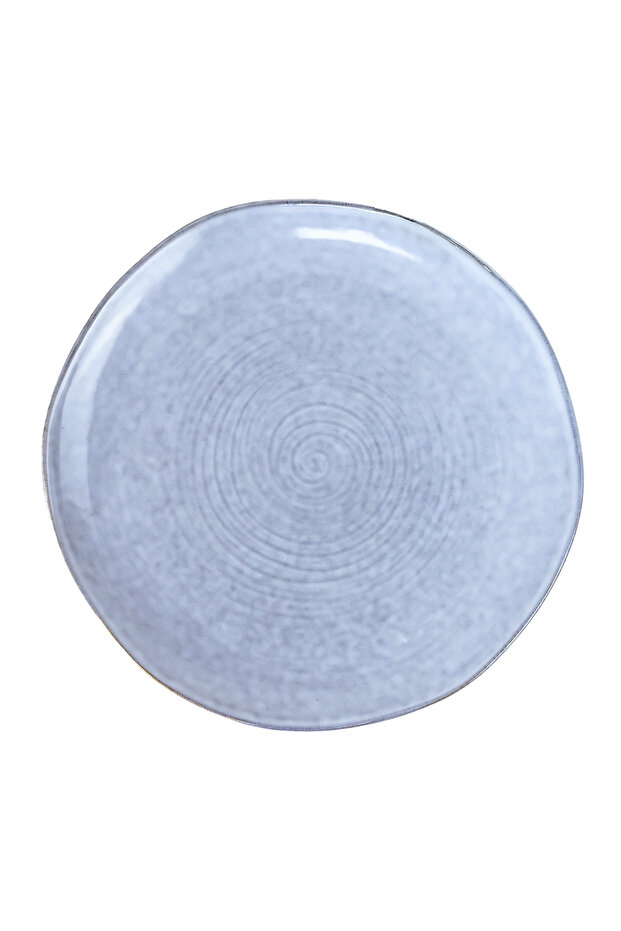 Tia Stoneware Dinner Plate - 27cm, Blue (Set of 1)
