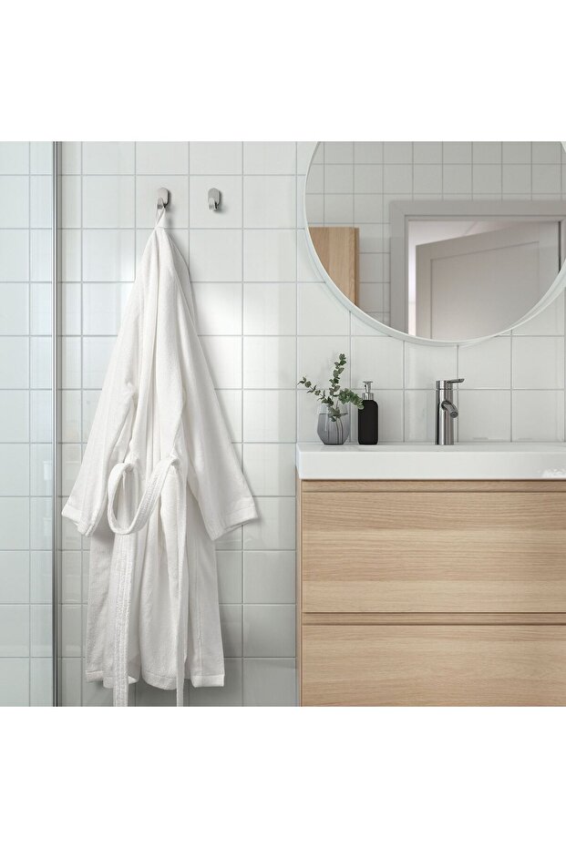 bornoz, beyaz, S/M - 3