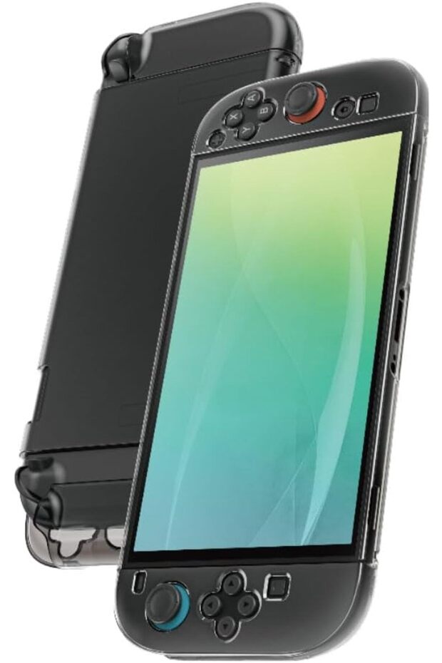 Amazing Thing Playshield Bare Compatible With Nintendo Switch 2 Case - Translucent Black