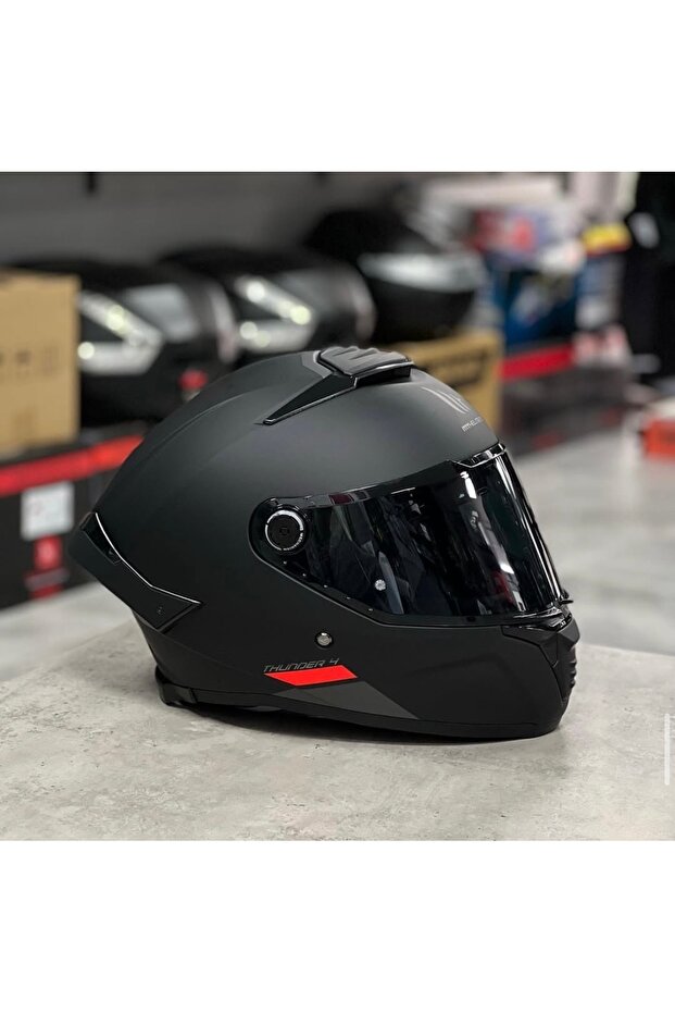Helmets Thunder 4 Sv solid kask (şeffaf vizörlü) - 4