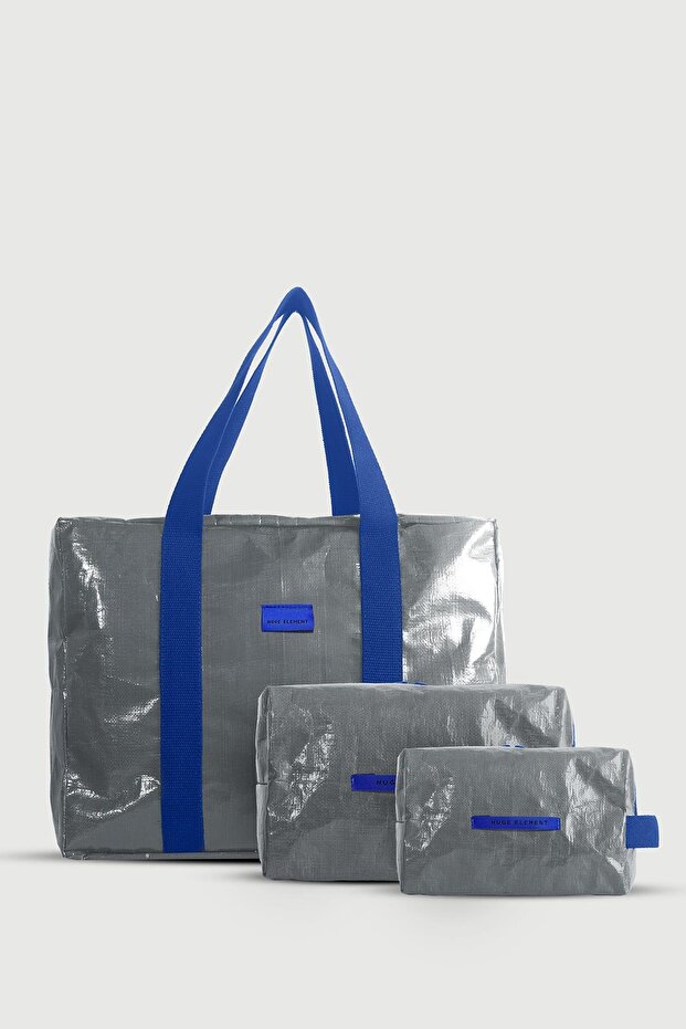 Huge Sinne Plaj Çantası Gri - 1