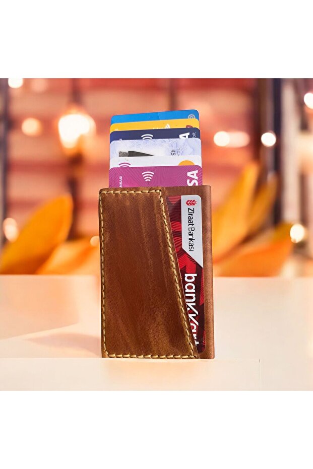 “Eye-Catching Leather + Automatic Card Mechanism + the Finest Design of the Class”