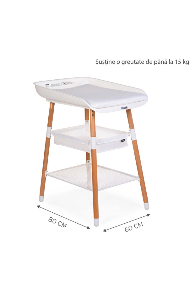 Evolux Changing Table White - 6