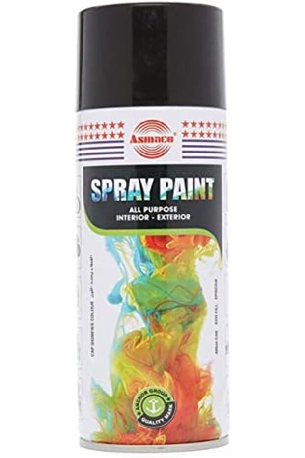 طلاء رش أسود - 2