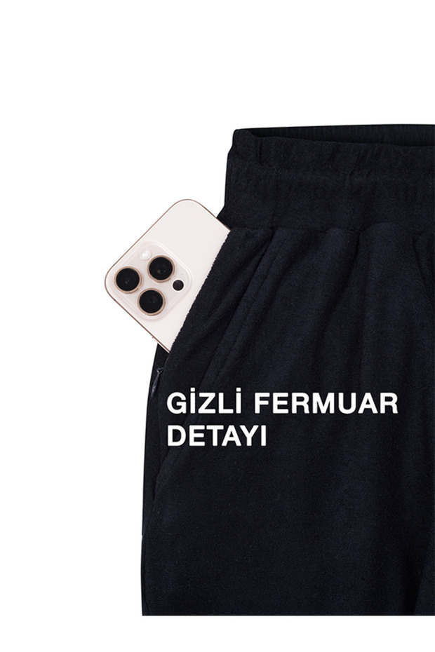 Qsimple Havlu Luxe Touch™ Tailor Fit Towelling Şort - 3