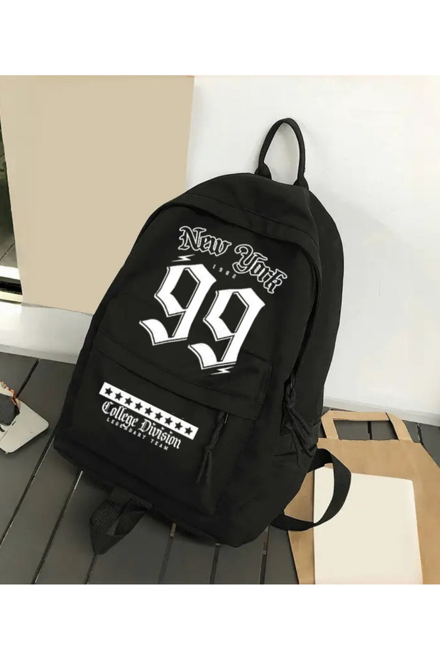 99 Series Printed Backpack School Bag