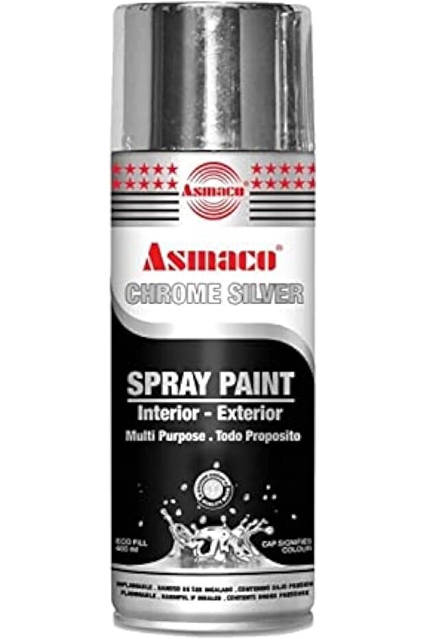 spray paint chrome silver - silver glossy - 400ml
