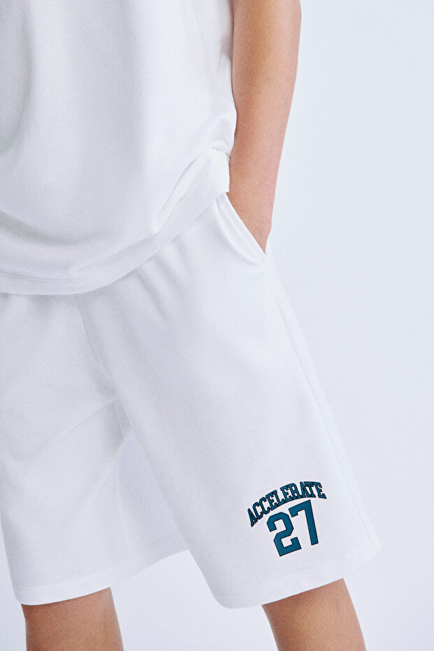 2 Parçalı Tişört ve Şort Set - 4