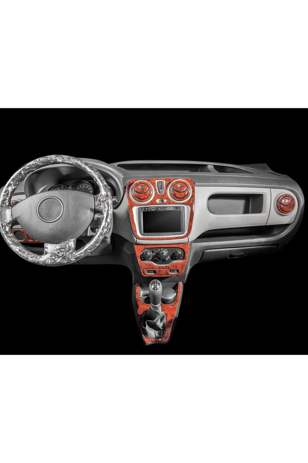 Dacia Duster Console-Torpedo Trim 13 Pieces between 2013-2016