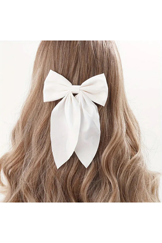 ربطة عنق من الساتان موديل مشبك تلقائي - 5