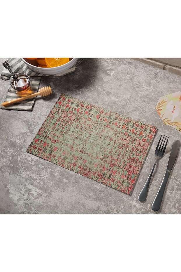 خدمة أدوات المائدة البوليستر متعددة الألوان - 3