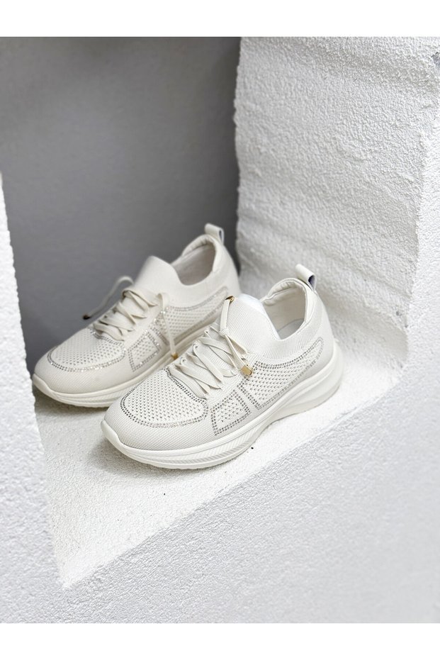 25Y308 Stone Knitwear Sneaker Sports Shoes Women