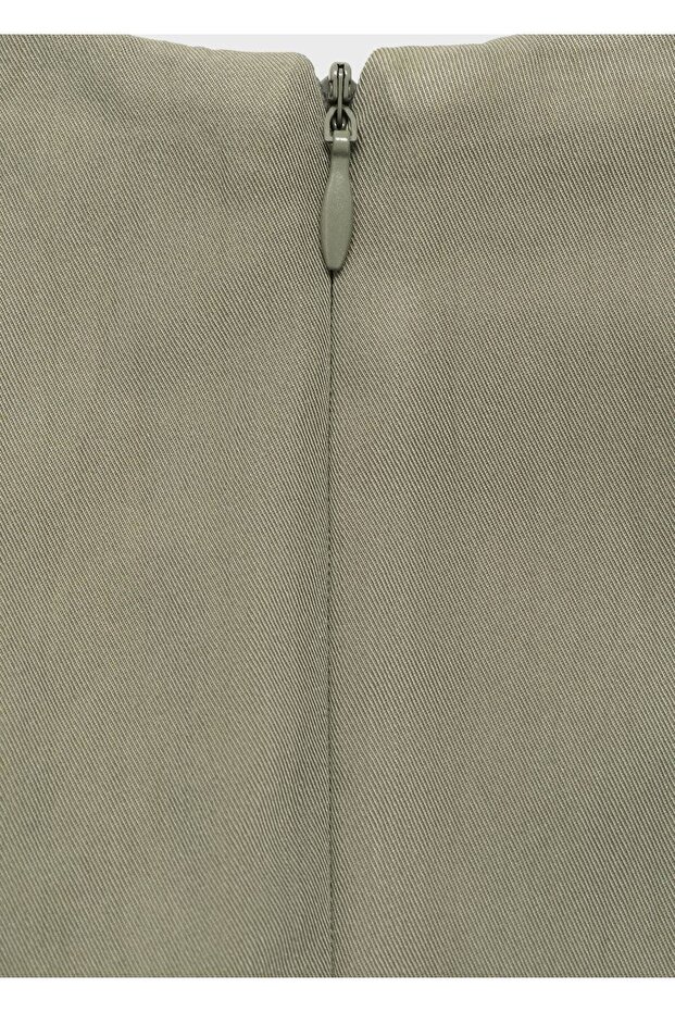 Pileli kısa elbise - 6