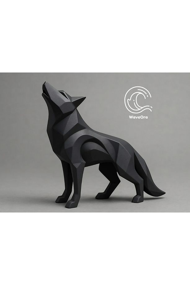 Noir Kurt - Geometrik Minimal Dekoratif Biblo - 1