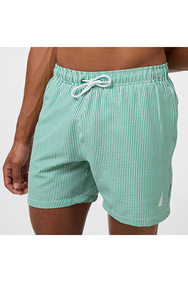 Erkek Yeşil Deniz Şortu - 4